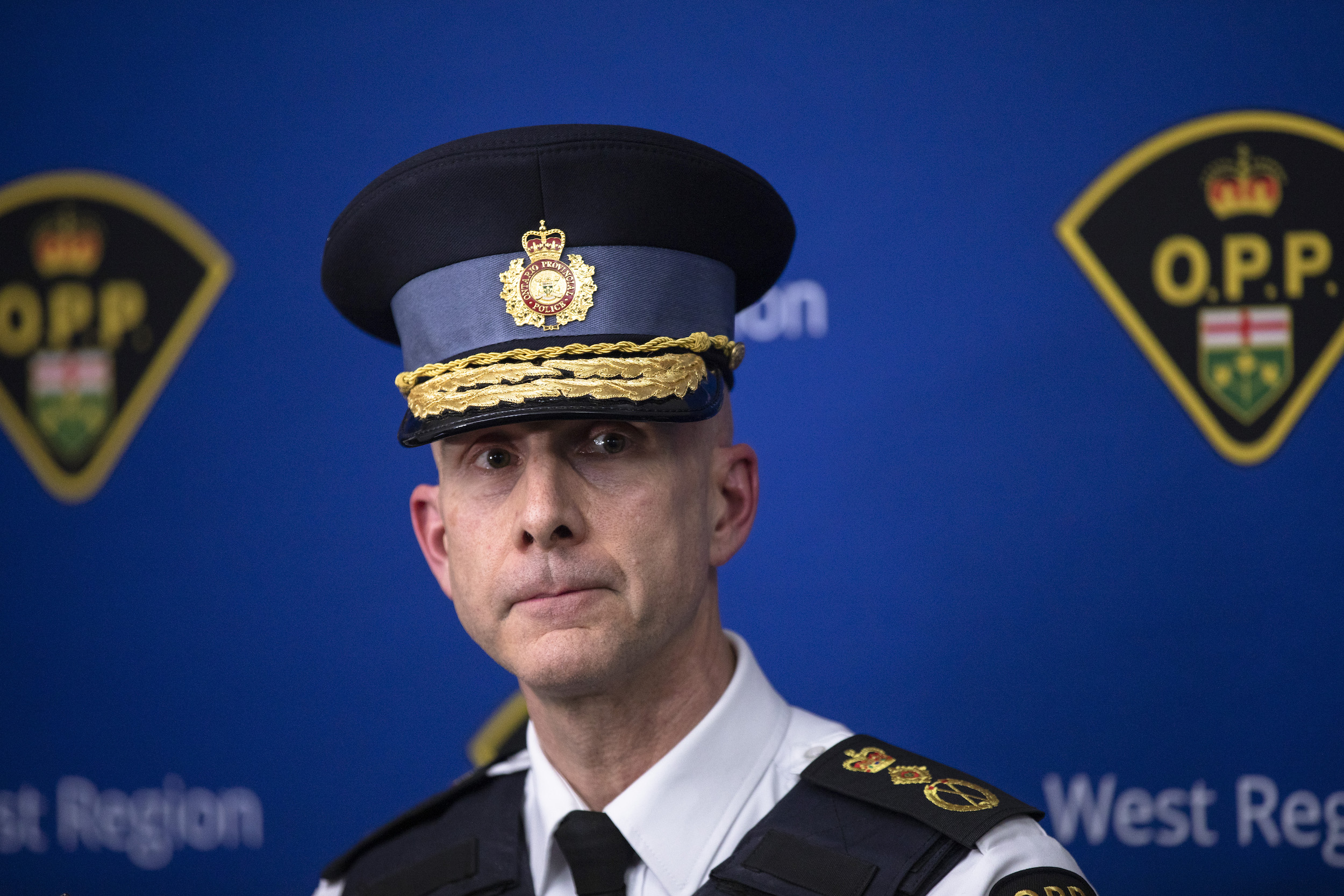 Ontario Provincial Police Commissioner Thomas Carrique