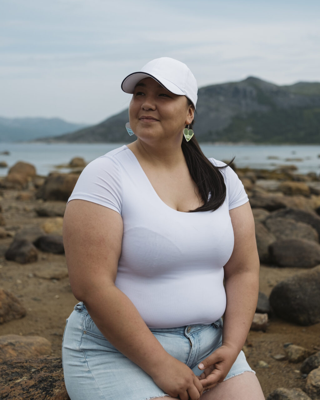 Chaim Andersen, the community climate change liaison, works at the research centre in Nain, Labrador, and studies the impacts of climate change on communities and landscapes around Northern Labrador.