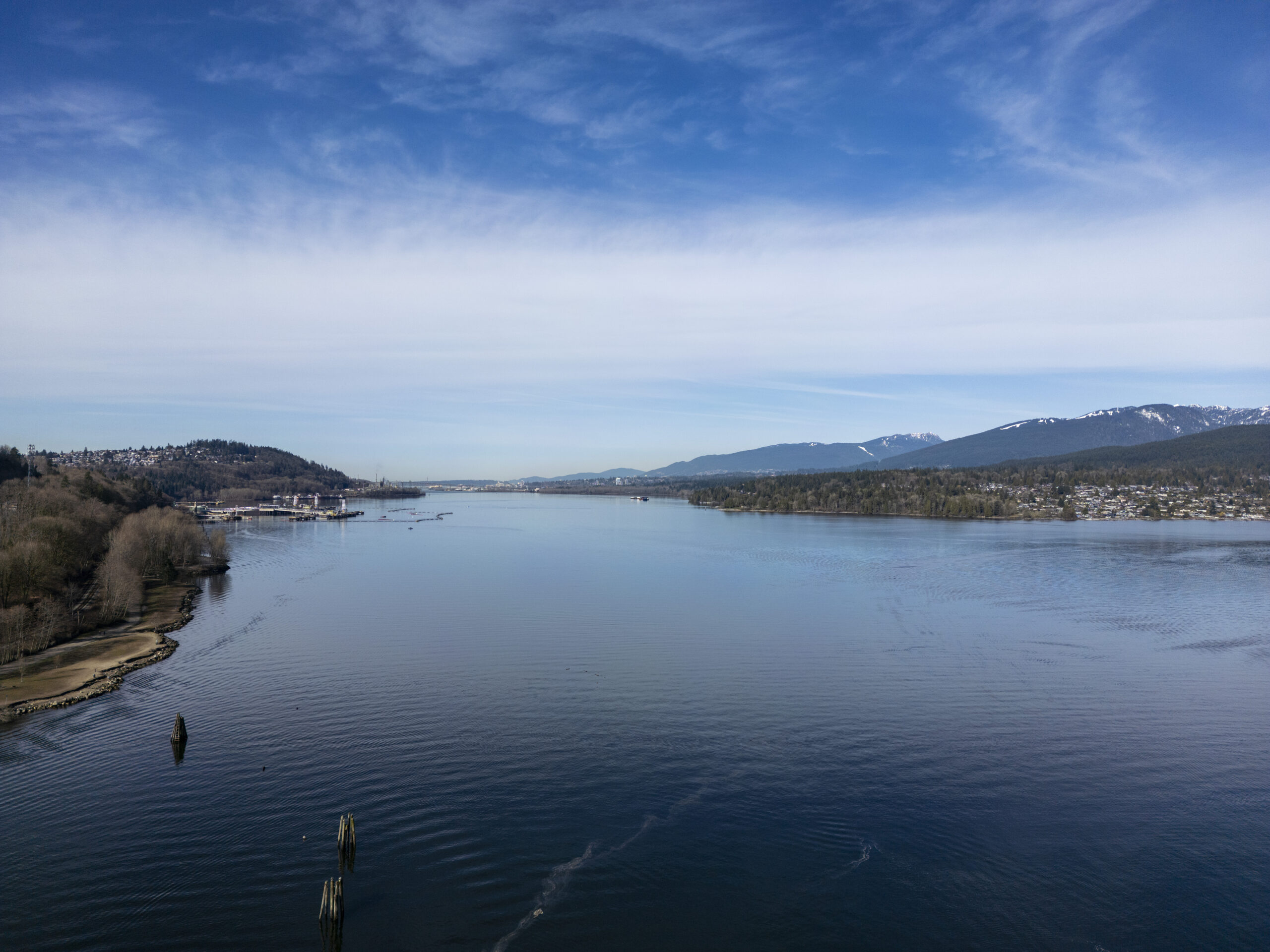 A view of Burrard Inlet