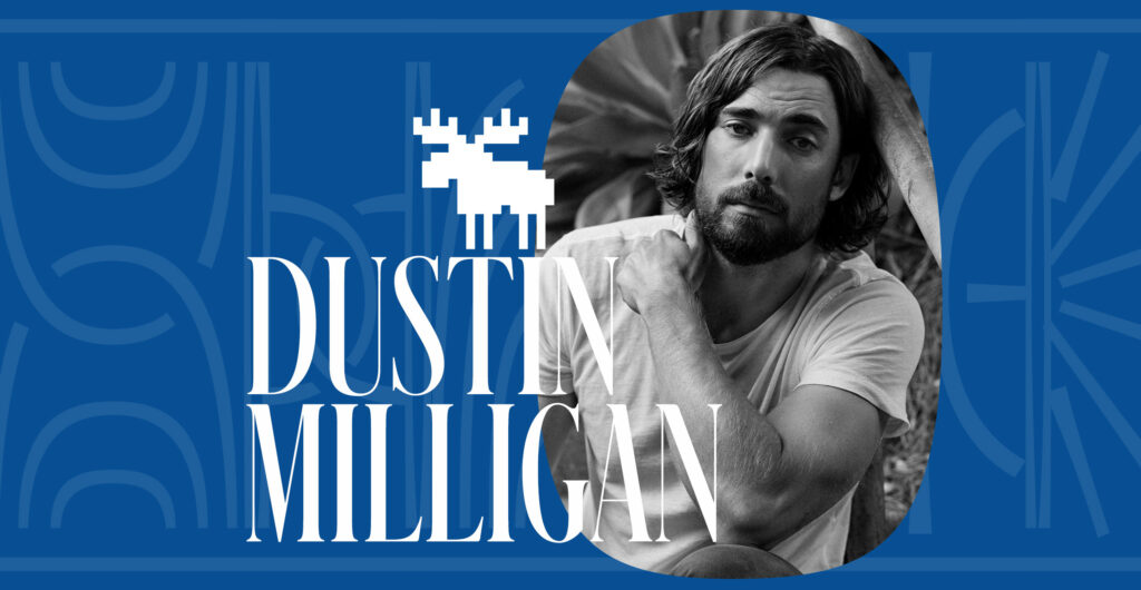 Hot Frosty’s Dustin Milligan loves staring at frozen lakes (and the fish that swim in them)