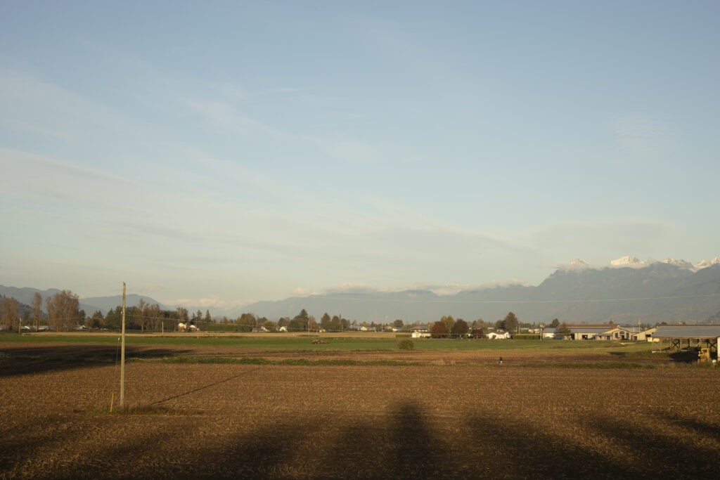 The Fraser Valley landscape has changed vastly over the past century, and is now known for its sprawling farmlands