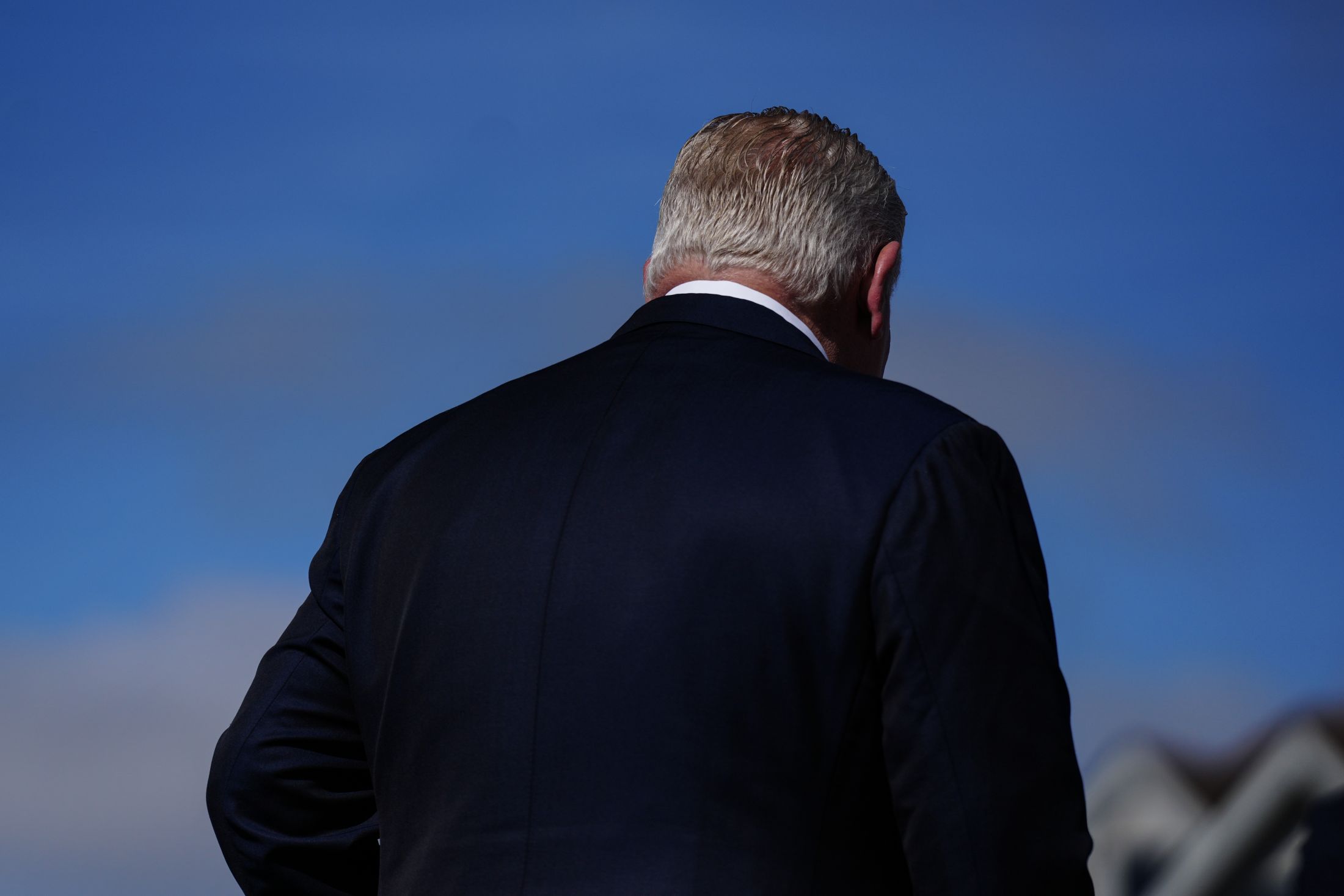 Ontario Premier Doug Ford's back