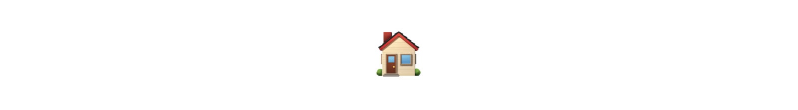 A single emoji house.