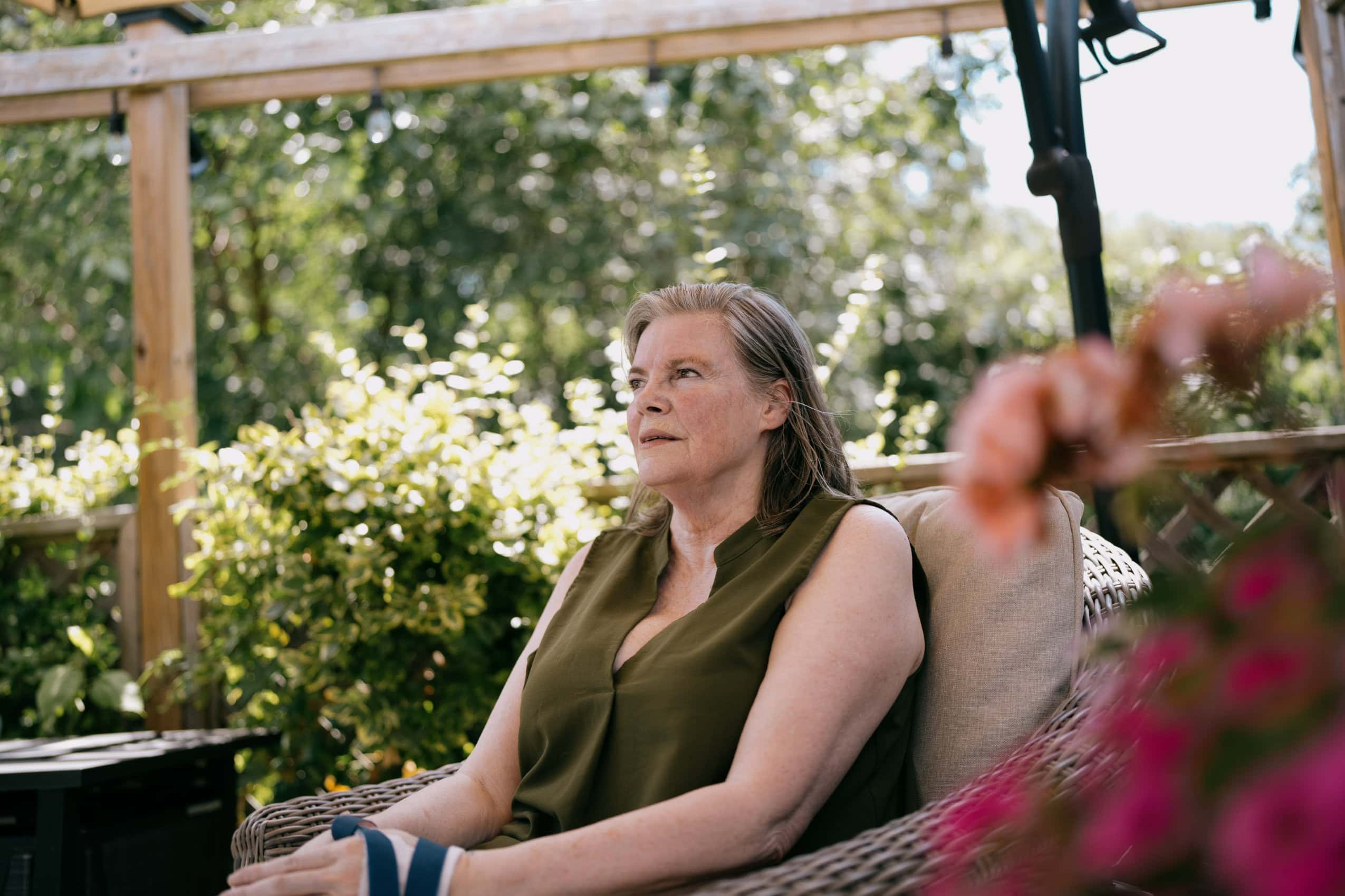 A portrait of Brampton, Ontario, resident Susan Colbert Wright.