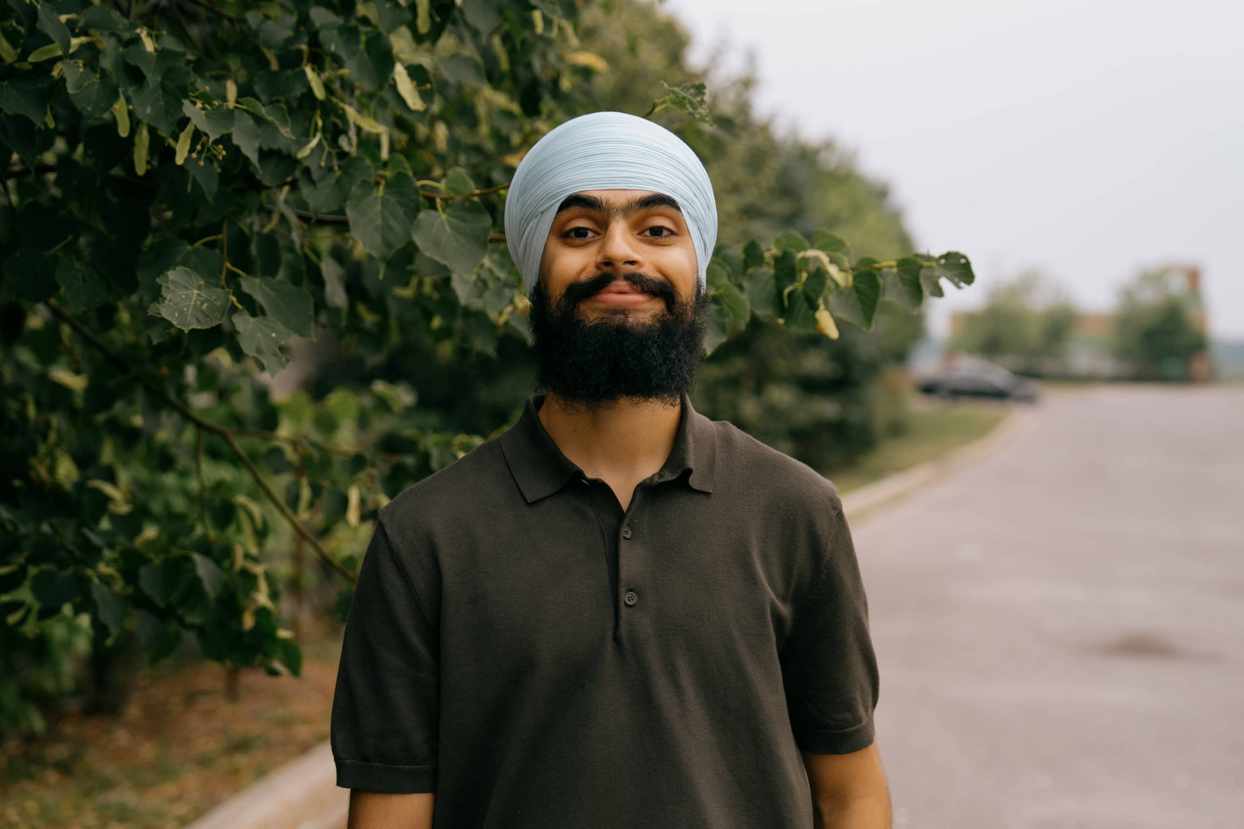 A portrait of environmental advocate Rajbalinder Ghatoura.