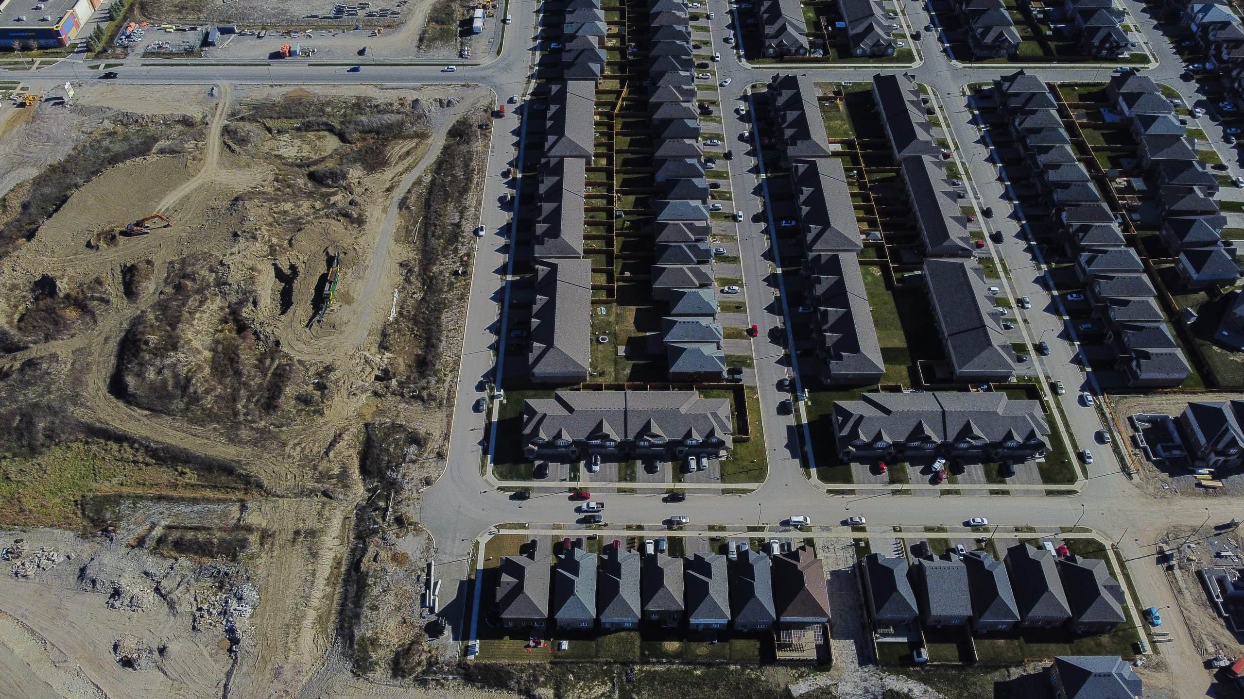 The photo shows development in Ontario. Experts worry that, in the wake of Bill 5 or the Protect Ontario by Unleashing our Economy Act, the loss of expertise and oversight has removed guardrails that helped protect at-risk species from development.