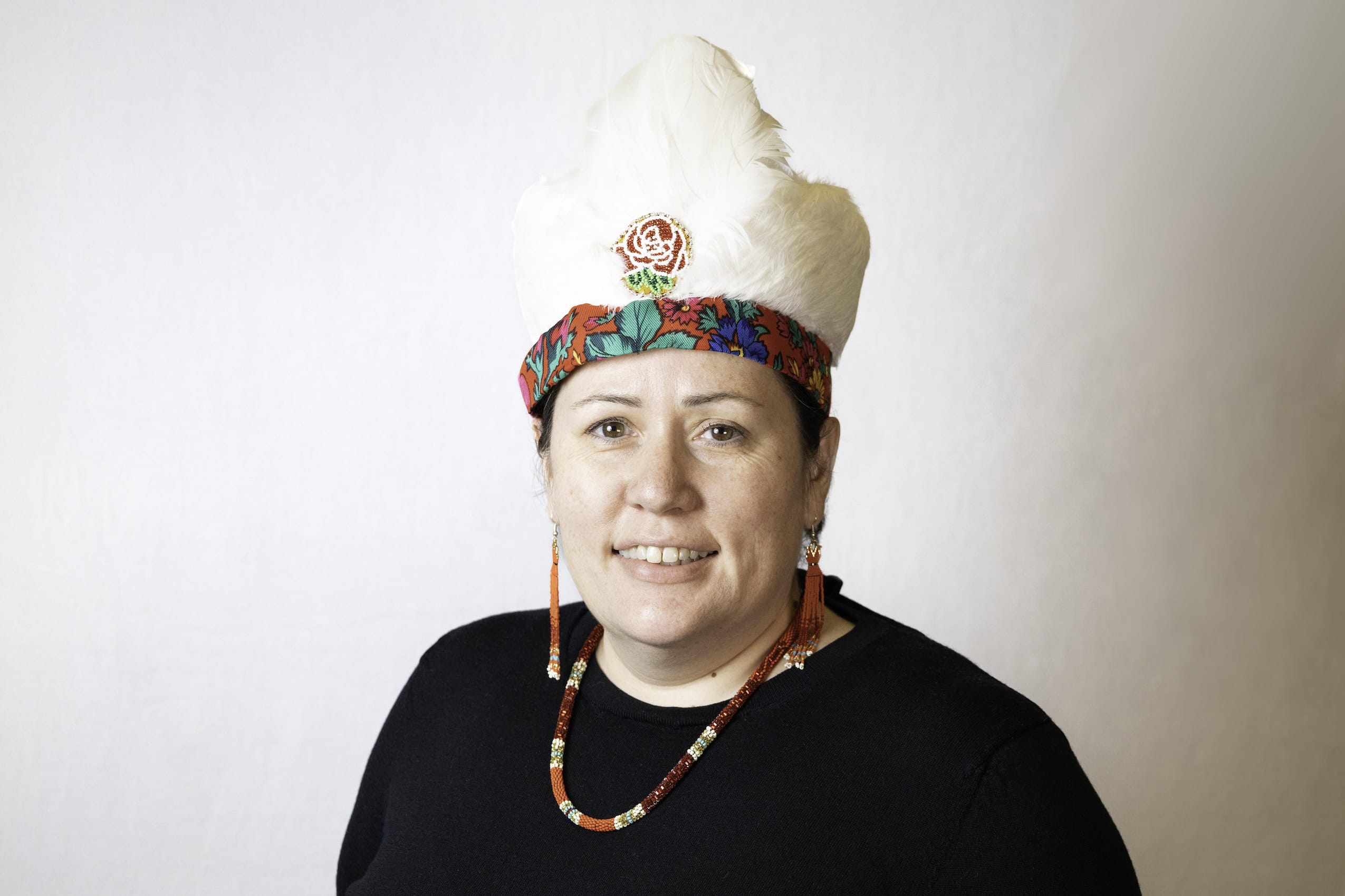 A head shot of Heidi Cook, a councillor in Misipawistik Cree Nation.