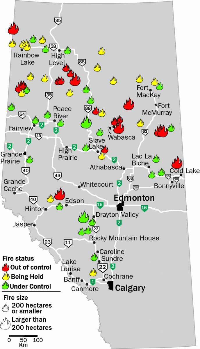 Group Asks New Alberta Government to Review Oilsands Water Usage Amid Extreme Wild Fires | The Narwhal